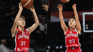 W杯予選で3Pを高確率で沈めた女子日本代表…平下が53.8％でグループ首位、山本も3位にランクイン