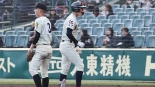 八戸学院光星 ｢大谷ルール｣適用の4番打者が初ヒット初打点！自らを援護する貴重な同点打【センバツ】