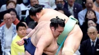 豪ノ山が３敗目　大関・琴桜に敗れ優勝争いから後退