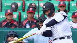 「トトロ」に乗せて　中京大中京・松田が今大会第1号　センバツ