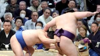 藤ノ川「理想の相撲」で苦手意識を払拭　初の上位総当たりも「充実している」