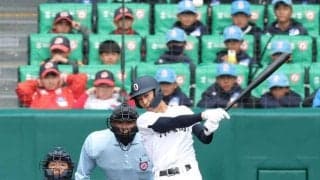 沖縄尚学３年・仲間夢祈　憧れ初聖地で先制打「楽しかった」４強の父、昨夏Ｖの従兄弟　夏「実力で勝ち取って活躍したい」