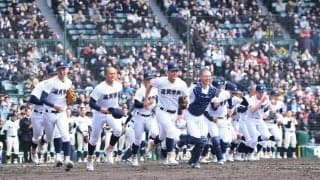滋賀学園が県勢甲子園通算７０勝目　長崎西との接戦を制しセンバツでは９年ぶりの白星