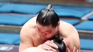 序ノ口は千秋楽優勝決定戦へ　小力、阿龍、翔盛がともえ戦