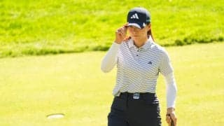 硬く荒れた午後のグリーン 渋野日向子「それ以前の問題」とパットに悔い