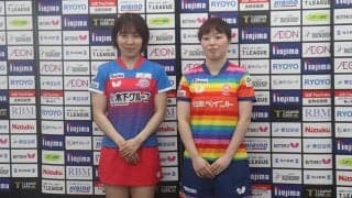 平野美宇は“キーマン”張本美和に期待「引っ張ってくれる」　芝田沙季はMVP受賞の横井咲桜に太鼓判「本当に強い」　POセミファイナルで対戦【Tリーグ】