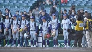 初戦敗退の花巻東　智弁学園のエース左腕に脱帽　監督は「中軸の子たちもかなり速いと」注目の古城「上には上がいる」