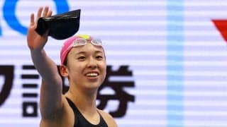 【競泳】梶本一花、女子1500m自由形で好記録Ｖ　派遣標準記録も突破「次は日本記録」