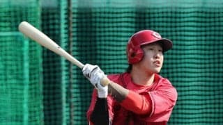 【広島】小園海斗、10日ぶり実戦で４打席「時差ボケもまだ残っているので、ちょっと眠たい」