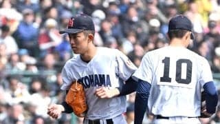 【センバツ】横浜・織田翔希「情けない」初戦敗退「甲子園という舞台で自分が変わってしまった」