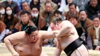 安青錦、琴桜に勝利　序ノ口デビュー以来15場所連続勝ち越しの可能性残す　14日目は霧島戦