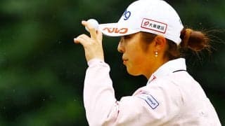 新1Wにも手応え 佐久間朱莉は難コース＆コンディションで唯一のノーボギー