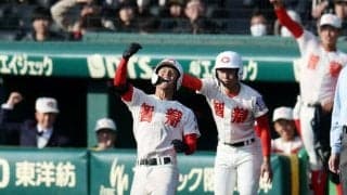 智弁学園が10年ぶりのセンバツ制覇に向けて好発進　花巻東を破る