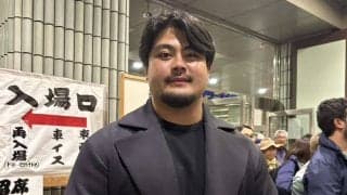 元アマチュア横綱の花田秀虎さんが春場所観戦　角界入りの可能性は「ゼロではないんで」