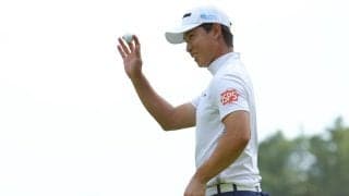 桂川有人が68で13位に浮上 ルーキー金子駆大も28位で週末へ