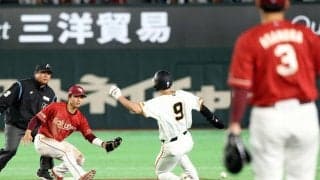 【楽天】浅村栄斗の先制ソロも…ミスミス黒星　三木肇監督「シーズン中はないようにしたい」