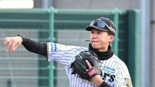 阪神ドラ１立石　左翼で初の本格ノック　２１日ファーム・ソフトバンク戦で実戦守備解禁へ