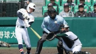 勝負強さ光った日本文理の安達煌栄千　甲子園で「超えたい目標」とは