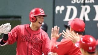 広島がＯＰ戦連敗３でストップ　圧巻一発攻勢ファビアン同点３ラン＆坂倉勝ち越し３ラン、秋山がダメ押しソロ　先発ターノックは上々５回３失点