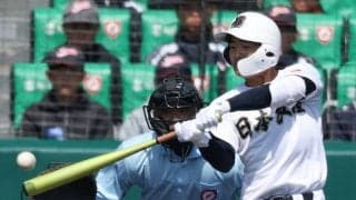 両者DHなしで「一緒」　日本文理・染谷が投打に奮起　センバツ