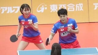 平野美宇、主将が語る国際ぺア結成の裏側「“言葉の壁”がなくできた」　収穫に挙げた中国超級リーグでの経験【Tリーグ】