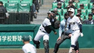 球場の雰囲気変えた盗塁阻止　高知農の山本捕手「上出来だったが…」