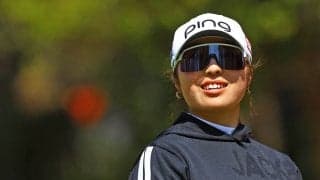 佐久間朱莉が今季2勝目へ首位浮上 神谷そらと笠りつ子が1打差2位