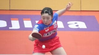 「勝ちたい気持ちはありますけど……」張本美和、“負けないエース”が貫く信念　カットマン撃破の17歳は「その目標に向かって」【Tリーグ】