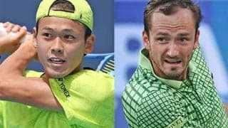  【速報中】坂本怜vsメドベージェフ 