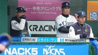 【西武】西口監督、外崎修汰のポジションに「想定できないです。ピッチャーより右」