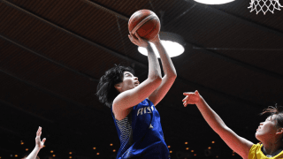 崖っぷちのアイシンが山梨QBを下しWリーグ入替戦1勝1敗…代表帰りの渡嘉敷来夢が気迫のダブルダブル