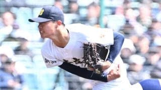 【センバツ】「７番投手」日本文理・染谷崇史「呼吸を意識」投打で新潟勢15年ぶり初戦突破導く