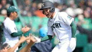 高知農のエースは野球一家の三男　完敗にも「野球人生で最高の場所」