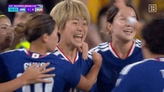 「えぐいゴラッソやん」なでしこFW、アジアカップ決勝でスーパーゴール先制点！「ワンステップであれ打てるの！」「無回転だったな」ファン騒然