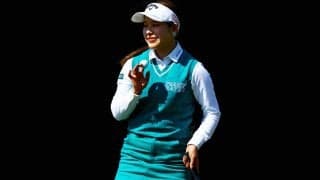 鮮やかな緑のウェアでV争い 吉田鈴が今週の“勝負カラー”を前倒ししたワケ