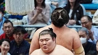 新小結の熱海富士　Ｖ争いの琴勝峰下し価値ある９勝目　２桁白星目指し千秋楽は高安と