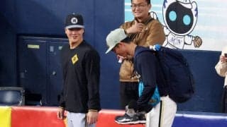 【阪神】一触即発？伏見寅威が死球当てたオリックス曽谷龍平に殴りかかっ……