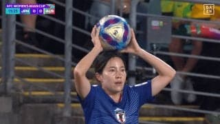 「値千金だ」なでしこ北川ひかるの“神クリア”に騒然「よく付いてった」身を挺して日本を救いレジェンドOGも絶賛【女子アジア杯】