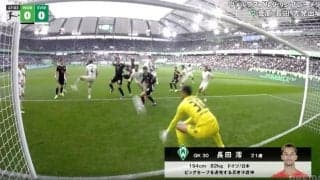 「ヤバすぎる！」ブレーメンGK長田澪、至近距離ショット→ギリギリで“神セーブ”「よく止めたな」「素晴らしい反応」驚異的な反射神経にファン騒然