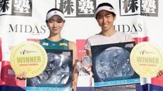  小堀桃子/ 清水綾乃ペアが連覇達成 