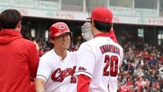 広島　佐々木泰が“プロ１号”　４番で出場を続ける中で開幕前に大きな一発