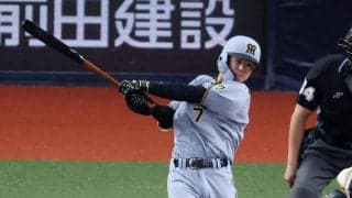 【阪神】中野拓夢、走攻守で躍動　２打席連続で快音響かせ、守っては２回に超美技プレー