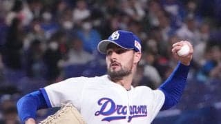 【中日】マラー、５回１失点でOP戦ラスト登板を終える　開幕ローテーション入りへ好投アピール