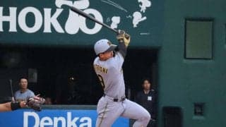 【阪神】ドラ１立石正広、雨天でも華麗な三塁守備で併殺完成　２軍戦で１安打１打点