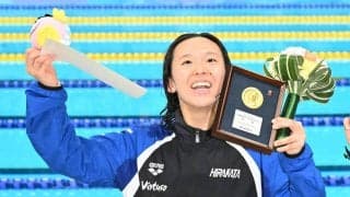 【競泳】女子800m自由形・梶本一花が日本新記録で２年連続３冠達成