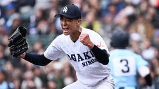 188球熱投に涙「疲れはどこかに…」大垣日大・竹岡　センバツ