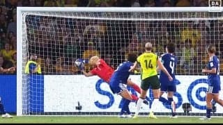 「キャッチはエグイって！」なでしこGKの“弾かない神セーブ”にSNS沸騰「凄すぎて叫んだ」山下杏也加が大ピンチで横っ飛び【女子アジア杯】