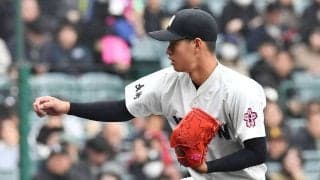 【センバツ】長崎日大・古賀友樹「憧れの場所で緊張も」初回５失点も２回以降は０「自分の投球」