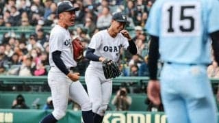 延長で満塁のピンチ断つ　大垣日大の竹岡投手「信じてもらえた」