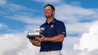 デシャンボーが2週連続優勝 プレーオフでラームに競り勝つ